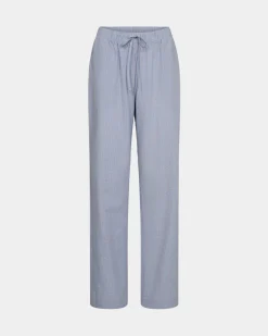 ABIGAILESW TROUSERS - Camel striped