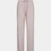 ABIGAILESW TROUSERS - Lavender striped