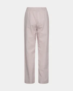 ABIGAILESW TROUSERS - Lavender striped