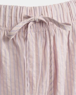 ABIGAILESW TROUSERS - Lavender striped