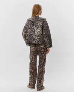 ABIGAILESW TROUSERS - Leopard