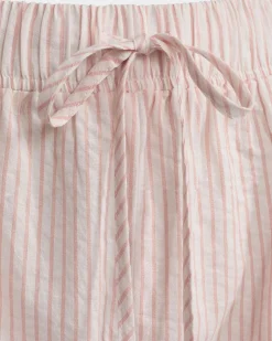 ABIGAILESW TROUSERS - Rose striped