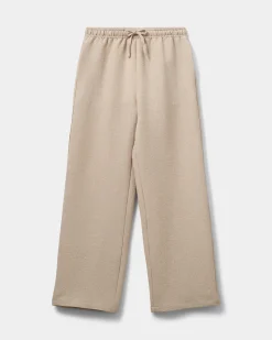 ABIGAILESY HIGH WAIST TROUSERS - Soft Brown