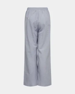 ABIGAILESY TROUSERS - Camel striped