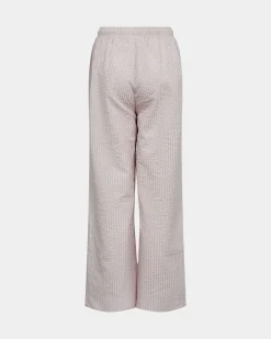 ABIGAILESY TROUSERS - Lavender striped