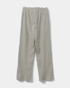 ABIGALESY TROUSERS - Black striped