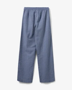 ABIGALESY TROUSERS - Blue-Black w Antique White