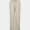 ABIGALESY TROUSERS - Light Sand