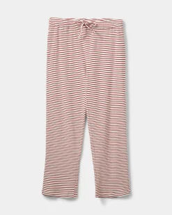 ABIGALESY TROUSERS - Red Striped