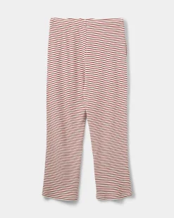 ABIGALESY TROUSERS - Red Striped