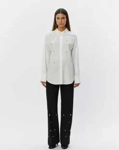 ADALENESW SHIRT - White