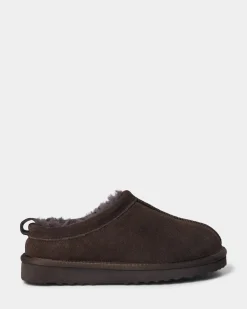 ADELENASY Slipper - Dark brown