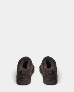 ADELENASY Slipper - Dark brown