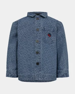 ADITINESK JACKET - Light denim blue