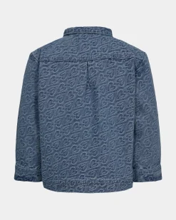 ADITINESK JACKET - Light denim blue