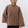 AGATHASW JACKET - Brown