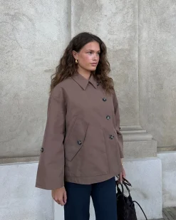 AGATHASW JACKET - Brown