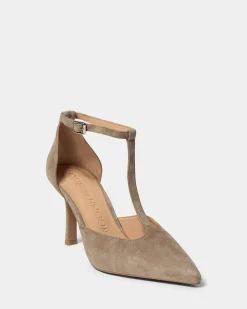 AGNESSW STILETTO - Dark sand