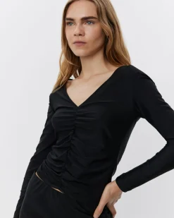 AIDASW BLOUSE - Black