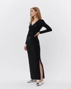 AIDASW BLOUSE - Black