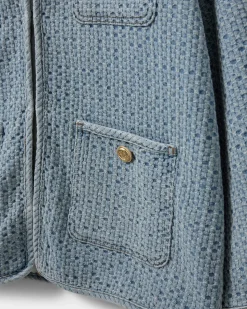 ALAJASW JACKET - Light blue