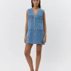ALBERTINESW DRESS - Denim Blue