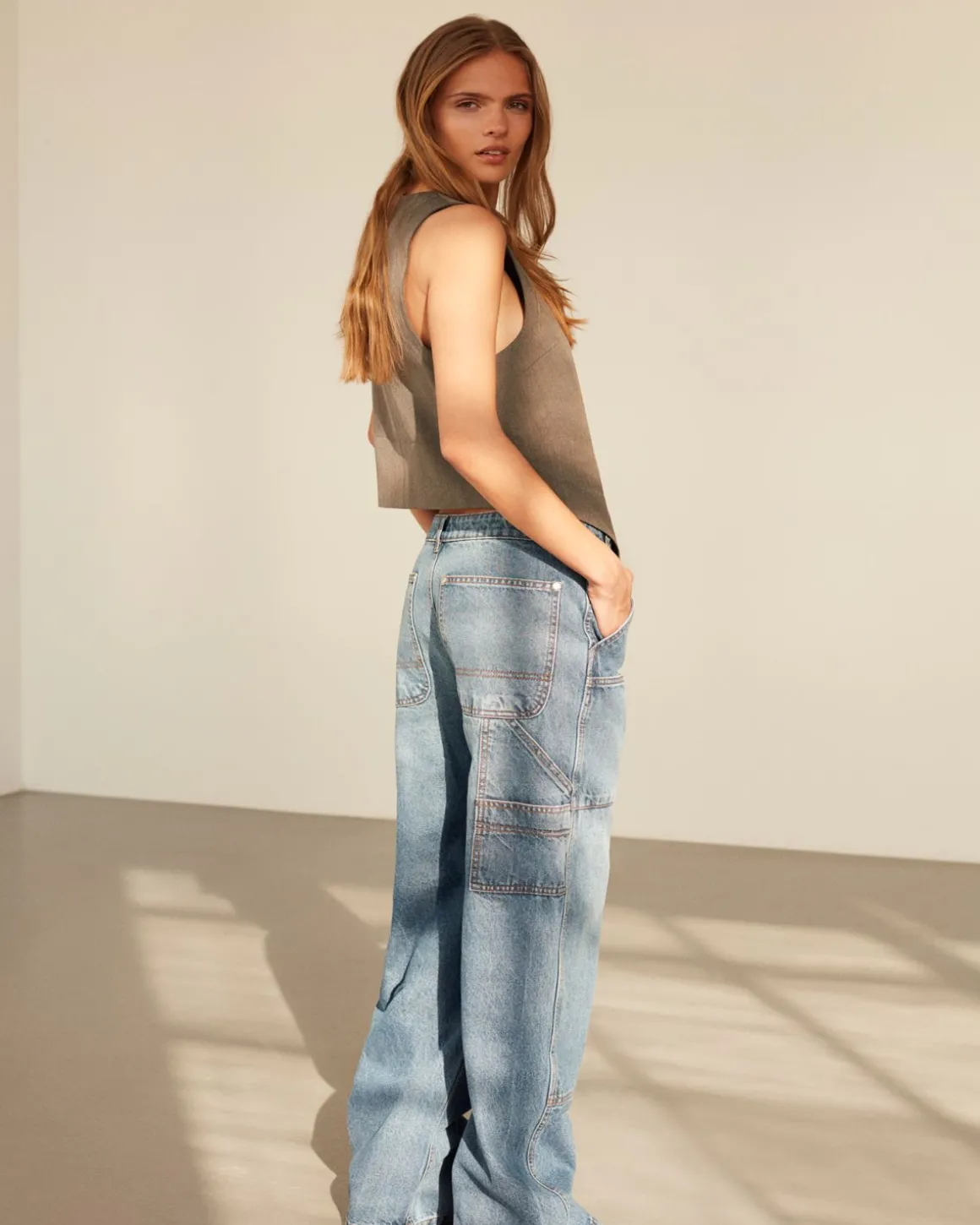 ALLICIASW JEANS - Dark denim blue