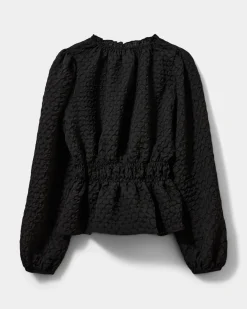 ALLISSY BLOUSE - Black