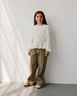 ALLISSY BLOUSE - Snow white