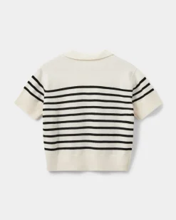 AMALYSY KNIT - Off White - Black