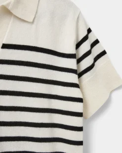 AMALYSY KNIT - Off White - Black