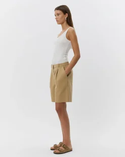 AMELSW SHORTS - Camel