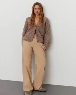 AMYSW TROUSERS - Beige