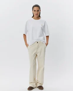 AMYSW TROUSERS - Off White