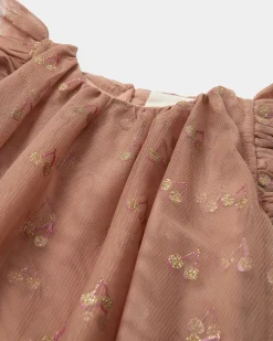 ANDREASB DRESS - Rosy brown