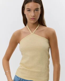 ANDREESW TOP - Light yellow