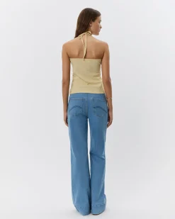 ANDREESW TOP - Light yellow