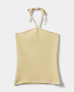 ANDREESW TOP - Light yellow