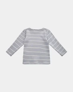 ARIZONASB T-SHIRT LONG SLEEVE - Stone blue