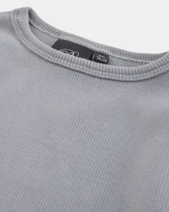 ARIZONASB T-SHIRT LONG SLEEVE - Stone blue