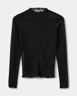 ASLASW BLOUSE - Black