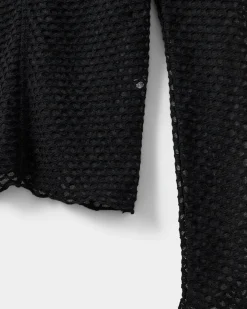 ASLASW BLOUSE - Black