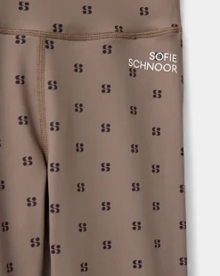 AVALINASY LEGGINGS - Middle Brown