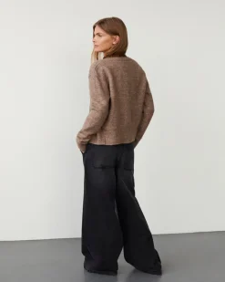 AZZISW JEANS - Black