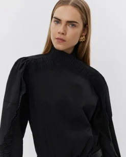 BABETTESW BLOUSE - Black