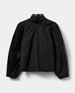 BABETTESW BLOUSE - Black
