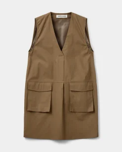 BALUNASW DRESS - Camel