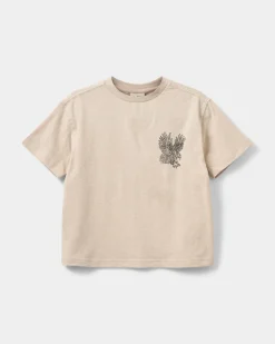 BARRYSK T-SHIRT - Beige Melange