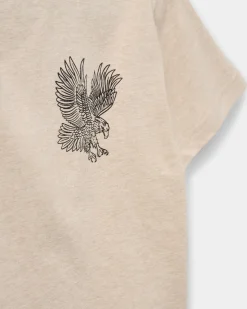 BARRYSK T-SHIRT - Beige Melange