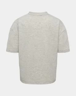 BARRYSK T-SHIRT - Ecru melange